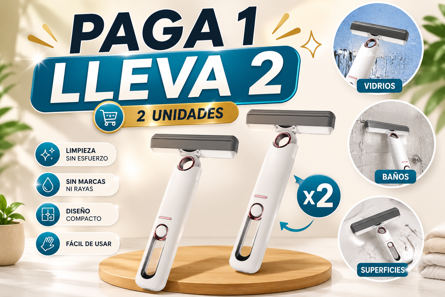 Mini Trapeador Portátil